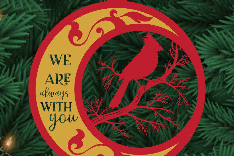 Σετ των 3 Intra απο ξύλο plywood 3mm-4mm πάχος Cardinal Ornaments Metal  Δίασταση 8x8 cm INTRAFABR-111501839