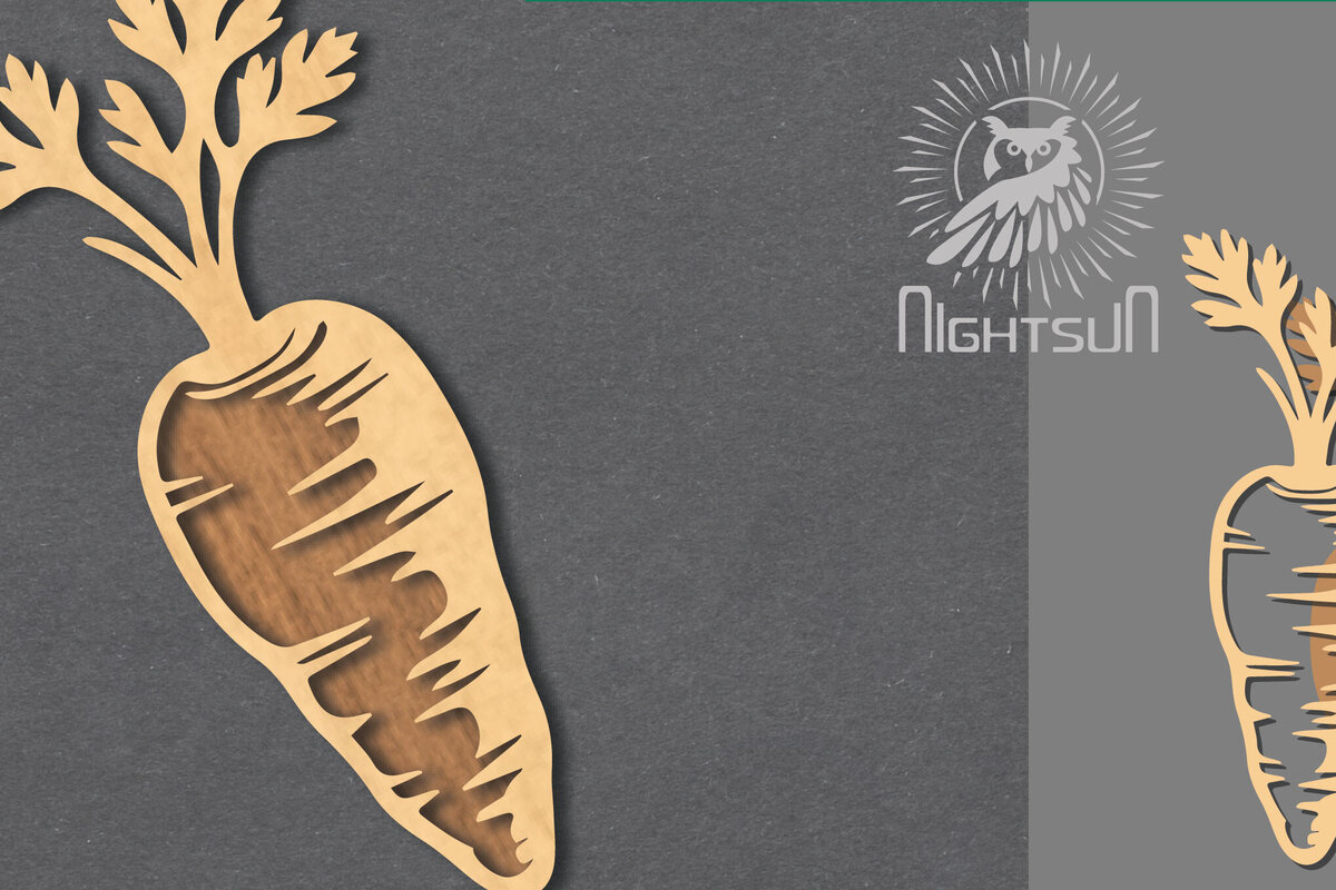 Intra απο ξύλο plywood 3mm-4mm πάχος Διακόσμηση κοπής με λέιζερ καρότου 1 Δίασταση 15x15 cm INTRAFABR-117328279