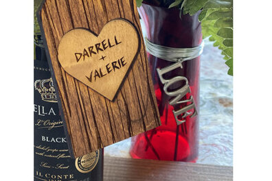 Intra απο ξύλο plywood 3mm-4mm πάχος λέιζερ ετικέτας δώρου σκαλιστό καρδιά Δίασταση 15x15 cm INTRAFABR-25510283