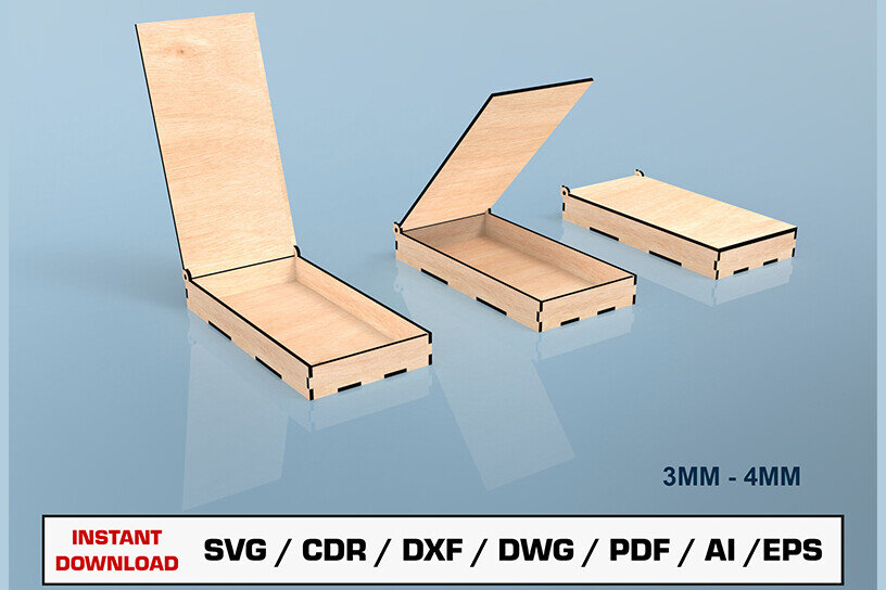 Intra απο ξύλο plywood 3mm-4mm πάχος κοπής με λέιζερ Cash Box Δίασταση 15x15 cm INTRAFABR-105214638