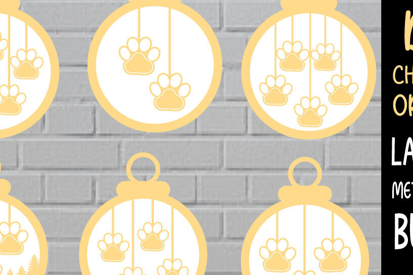 Σετ των 3 Intra απο ξύλο plywood 3mm-4mm πάχος Χριστουγεννιάτικο στολίδι Γάτα Μεταλλικό Τοίχο  Δίασταση 8x8 cm INTRAFABR-97258446