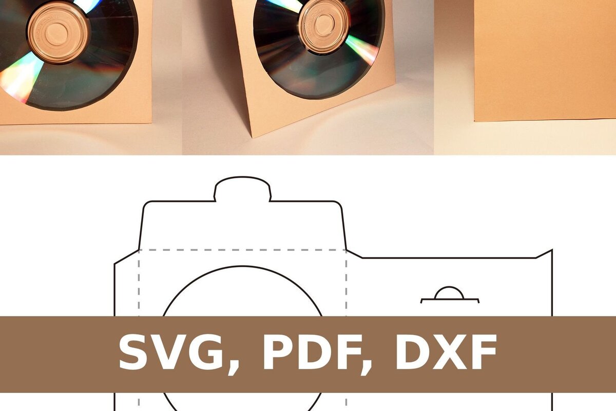 Σετ των 2 Intra απο ξύλο plywood 3mm-4mm πάχος Μανίκι CD Δίασταση 15x15 cm INTRAFABR-33525253