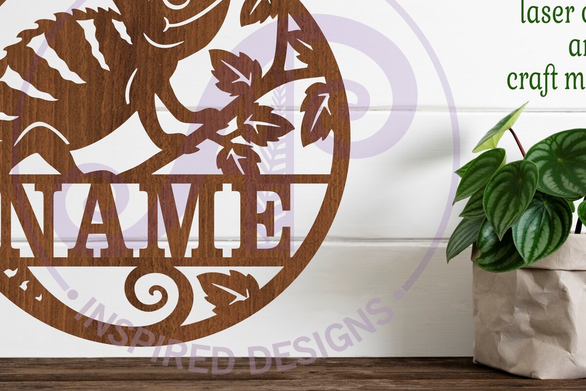 Σετ των 3 Intra απο ξύλο plywood 3mm-4mm πάχος Σήμα Chameleon Name Digital Δίασταση 6x6 cm INTRAFABR-102395172