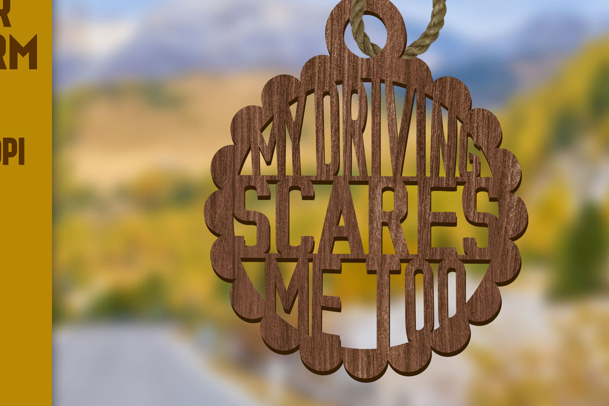 Σετ των 3 Intra απο ξύλο plywood 3mm-4mm πάχος Charms . Ξύλινα γούρια αυτοκινήτου  Δίασταση 4x4 cm INTRAFABR-81811073