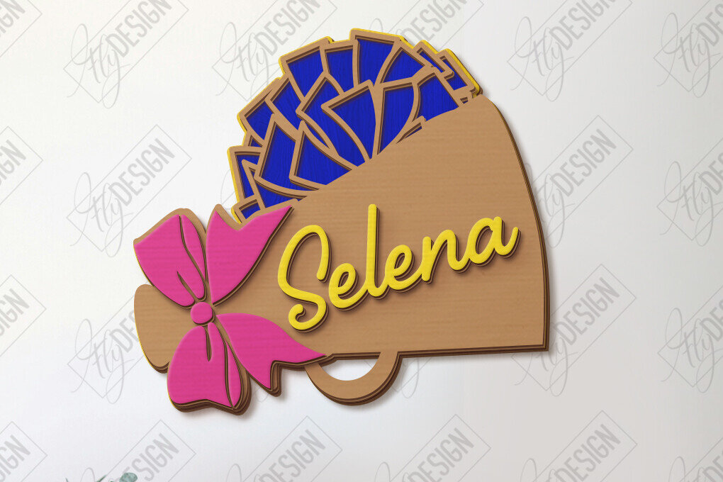 Intra απο ξύλο plywood 3mm-4mm πάχος Μαζορέτα σημάδι | Cheer Team Δίασταση 30x20 cm INTRAFABR-123092164