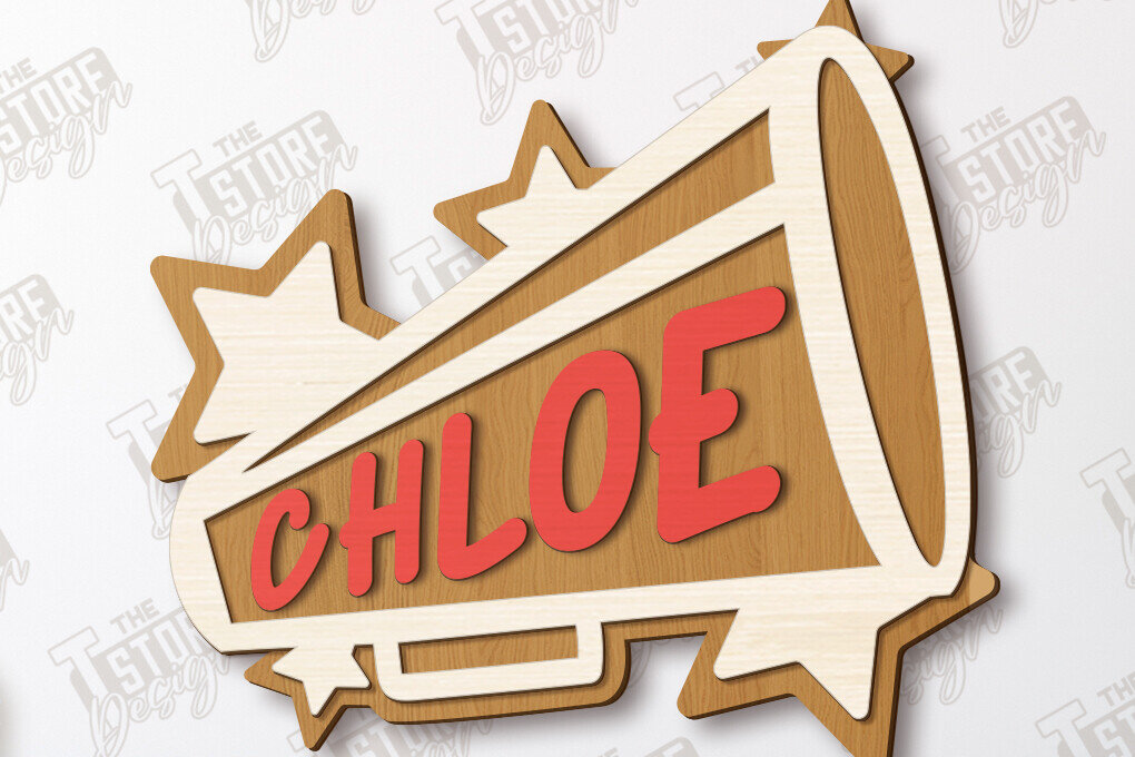 Intra απο ξύλο plywood 3mm-4mm πάχος Σήμα μαζορέτα | Εξατομικευμένη επιγραφή Δίασταση 30x20 cm INTRAFABR-118475734