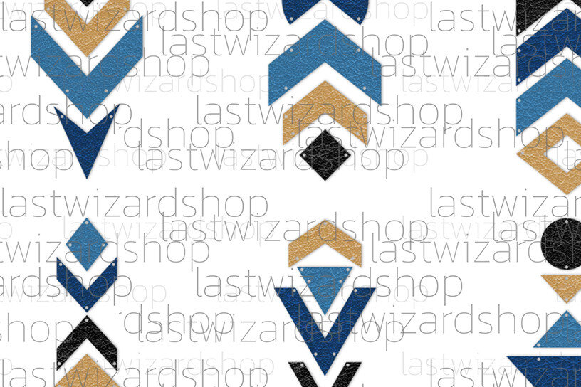 Σετ των 3 Intra απο ξύλο plywood 3mm-4mm πάχος Chevron Earrings , Arrow Earrings Δίασταση 3x3 cm INTRAFABR-24964327