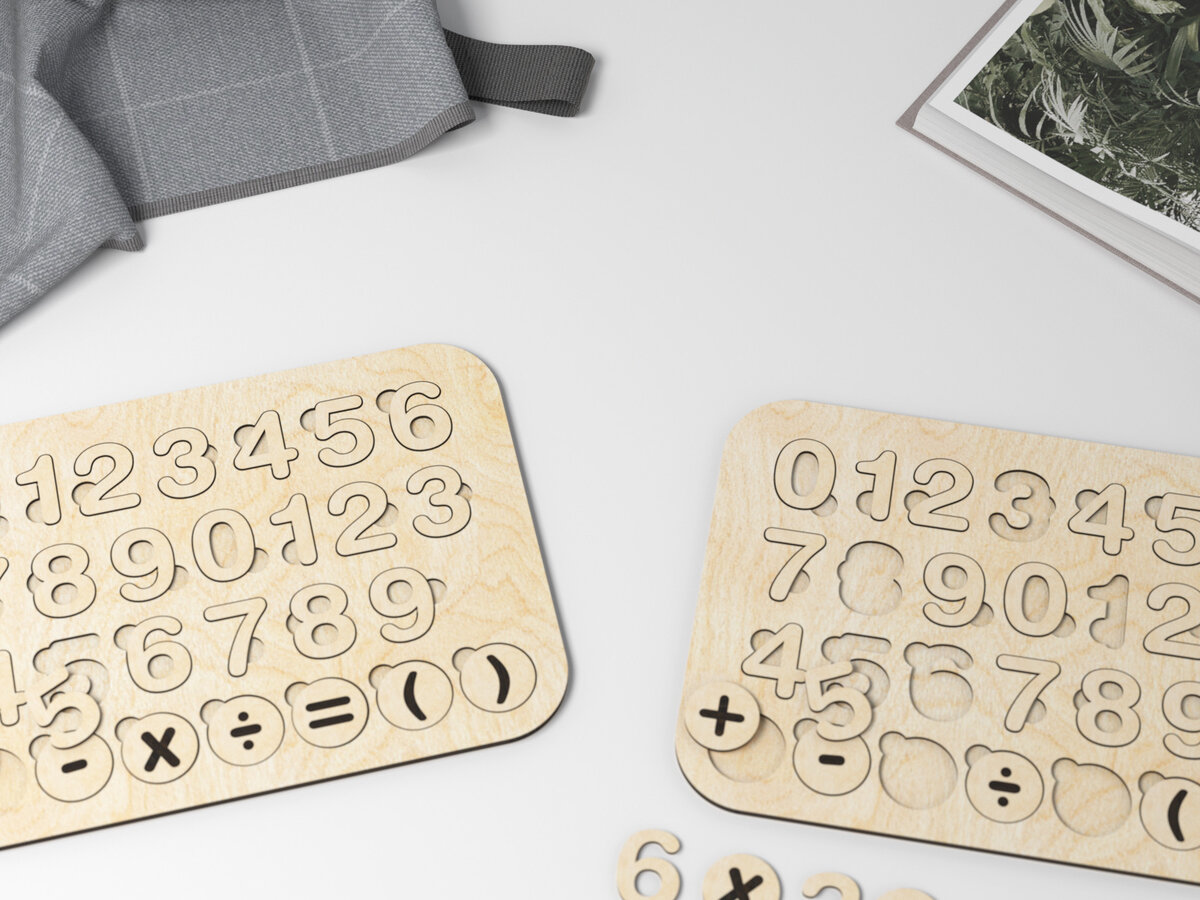 Σετ των 3 Intra απο ξύλο plywood 3mm-4mm πάχος Παιδικό Εκπαιδευτικό Παιχνίδι Δίασταση 15x15 cm INTRAFABR-27336268