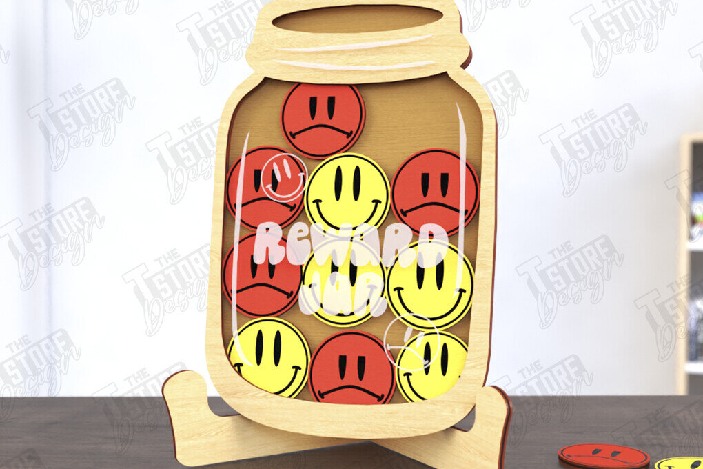 Σετ των 2 Intra απο ξύλο plywood 3mm-4mm πάχος παιδικής επιβράβευσης | CNC Δίασταση 15x15 cm INTRAFABR-120424117