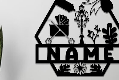 Intra απο ξύλο plywood 3mm-4mm πάχος Διακόσμηση Παιδικού Δωματίου Ονομαστική Πινακίδα Δίασταση 30x20 cm INTRAFABR-72636193