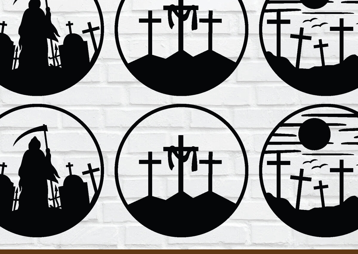 Intra απο ξύλο plywood 3mm-4mm πάχος κοπής με λέιζερ τοίχου Christian Cross Δίασταση 40x40 cm INTRAFABR-76808646