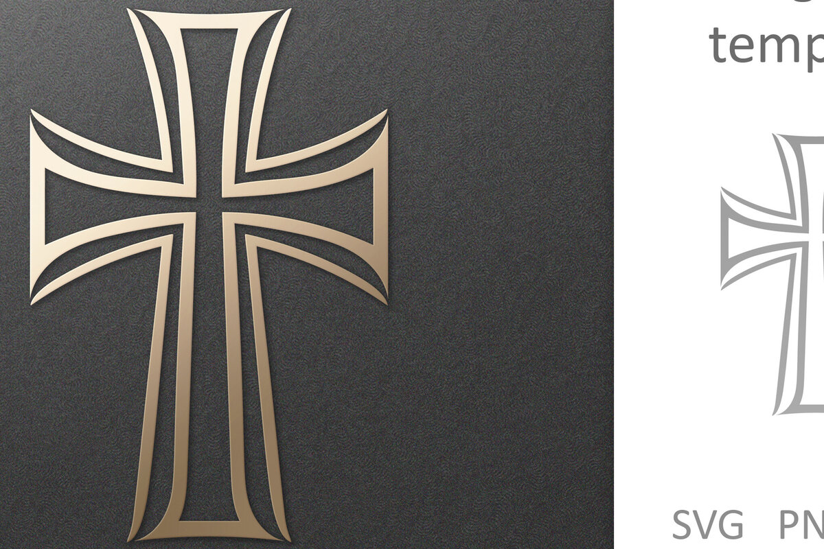 Σετ των 3 Intra απο ξύλο plywood 3mm-4mm πάχος Christian Faith Cross . Crucifix Δίασταση 7x7 cm INTRAFABR-106001233