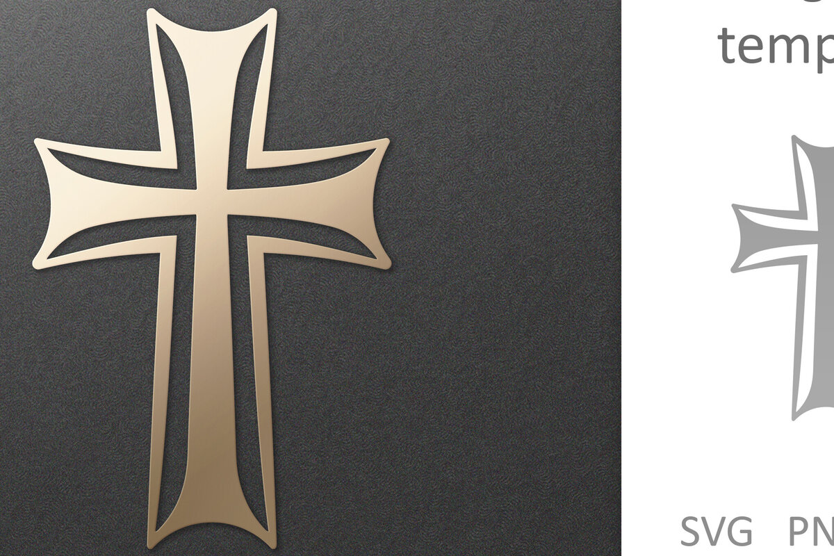 Σετ των 3 Intra απο ξύλο plywood 3mm-4mm πάχος Christian Faith Cross . Crucifix Δίασταση 7x7 cm INTRAFABR-106001381