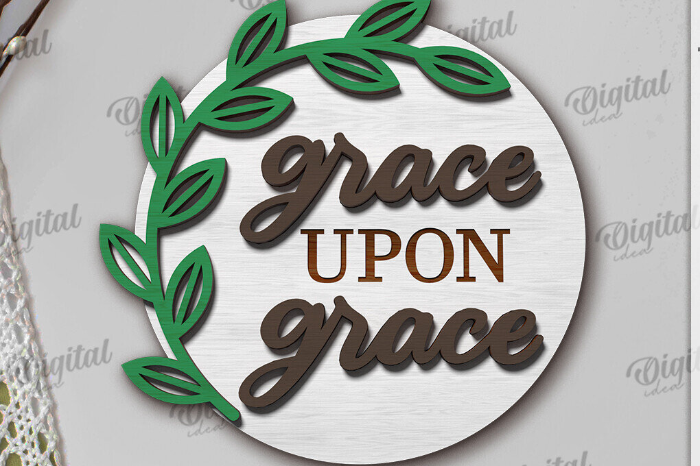 Σετ των 2 Intra απο ξύλο plywood 3mm-4mm πάχος Χριστιανικό Διακόσμηση Δίσκων με Επίπεδη Δίασταση 30x20 cm INTRAFABR-119901907