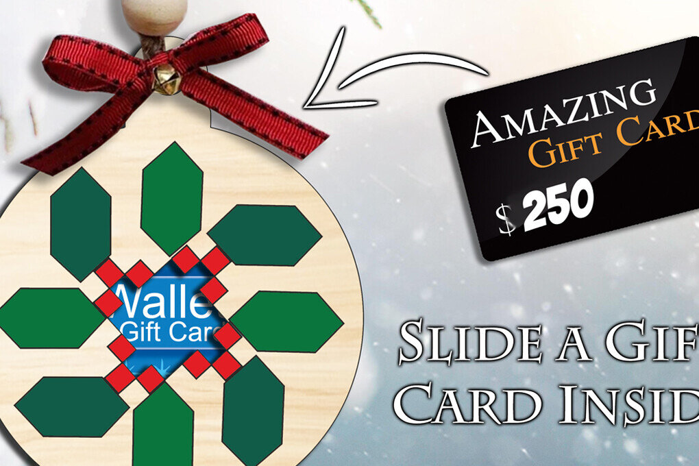 Σετ των 3 Intra απο ξύλο plywood 3mm-4mm πάχος Δωροκάρτα παπλώματος Χριστουγεννιάτικου Μπάλας Barn Farm Δίασταση 4x4 cm INTRAFABR-105810722