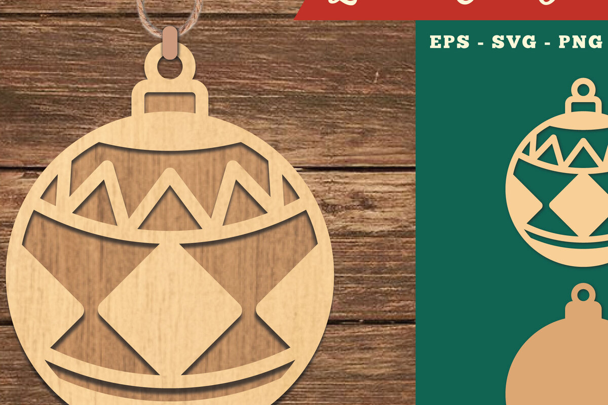 Σετ των 3 Intra απο ξύλο plywood 3mm-4mm πάχος Χριστουγεννιάτικο στολίδι με 1 Δίασταση 8x8 cm INTRAFABR-109982224