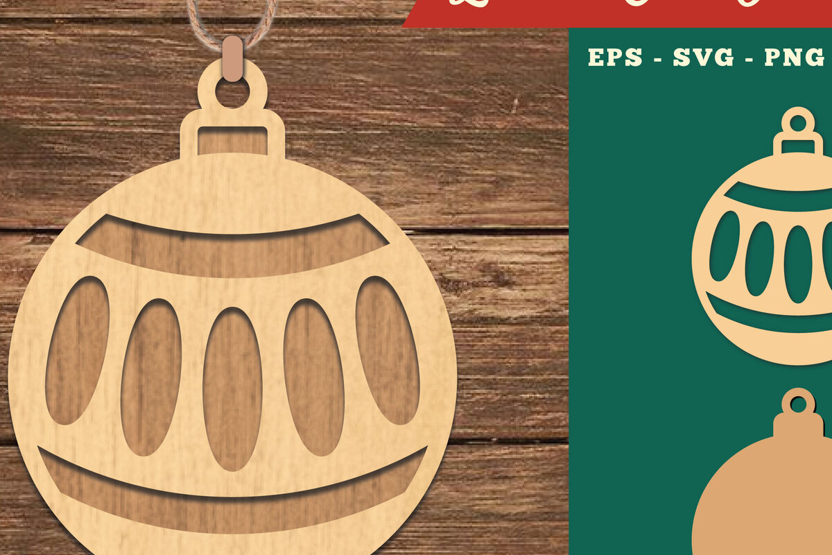 Σετ των 3 Intra απο ξύλο plywood 3mm-4mm πάχος Χριστουγεννιάτικο στολίδι με 5 Δίασταση 8x8 cm INTRAFABR-109982444