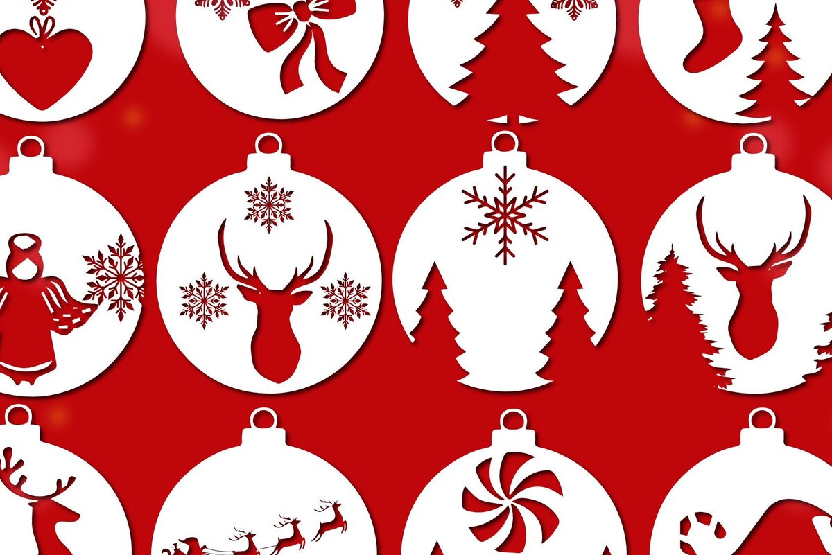 Intra απο ξύλο plywood 3mm-4mm πάχος Χριστουγεννιάτικων μπιχλιμπιδιών Δίασταση 30x20 cm INTRAFABR-35997552