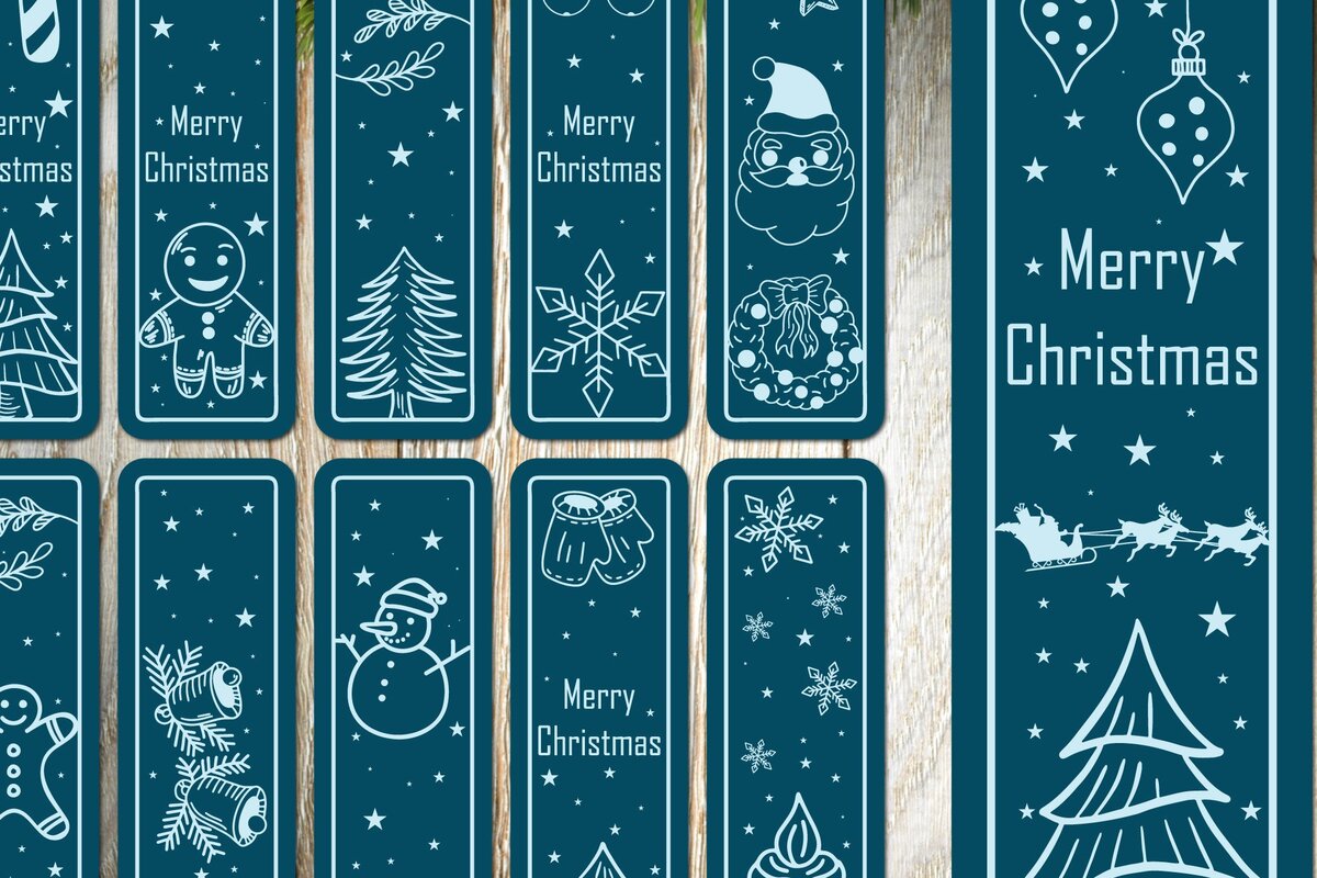 Σετ των 3 Intra απο ξύλο plywood 3mm-4mm πάχος Cut Χριστουγεννιάτικου σελιδοδείκτη Δίασταση 15x15 cm INTRAFABR-37315160