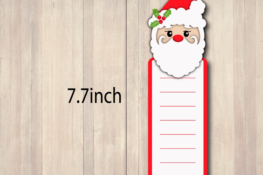 Intra απο ξύλο plywood 3mm-4mm πάχος Christmas Bookmark , Layered Δίασταση 40x40 cm INTRAFABR-108026818