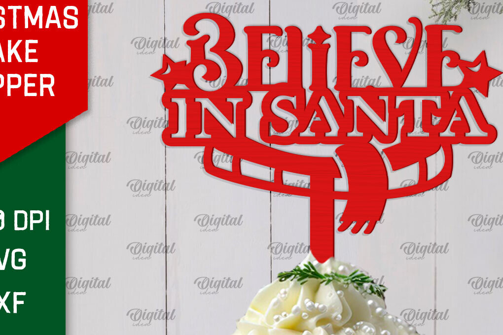 Σετ των 2 Intra απο ξύλο plywood 3mm-4mm πάχος Χριστουγεννιάτικο κέικ Topper σχέδιο κοπής με λέιζερ Δίασταση 15x15 cm INTRAFABR-104179933