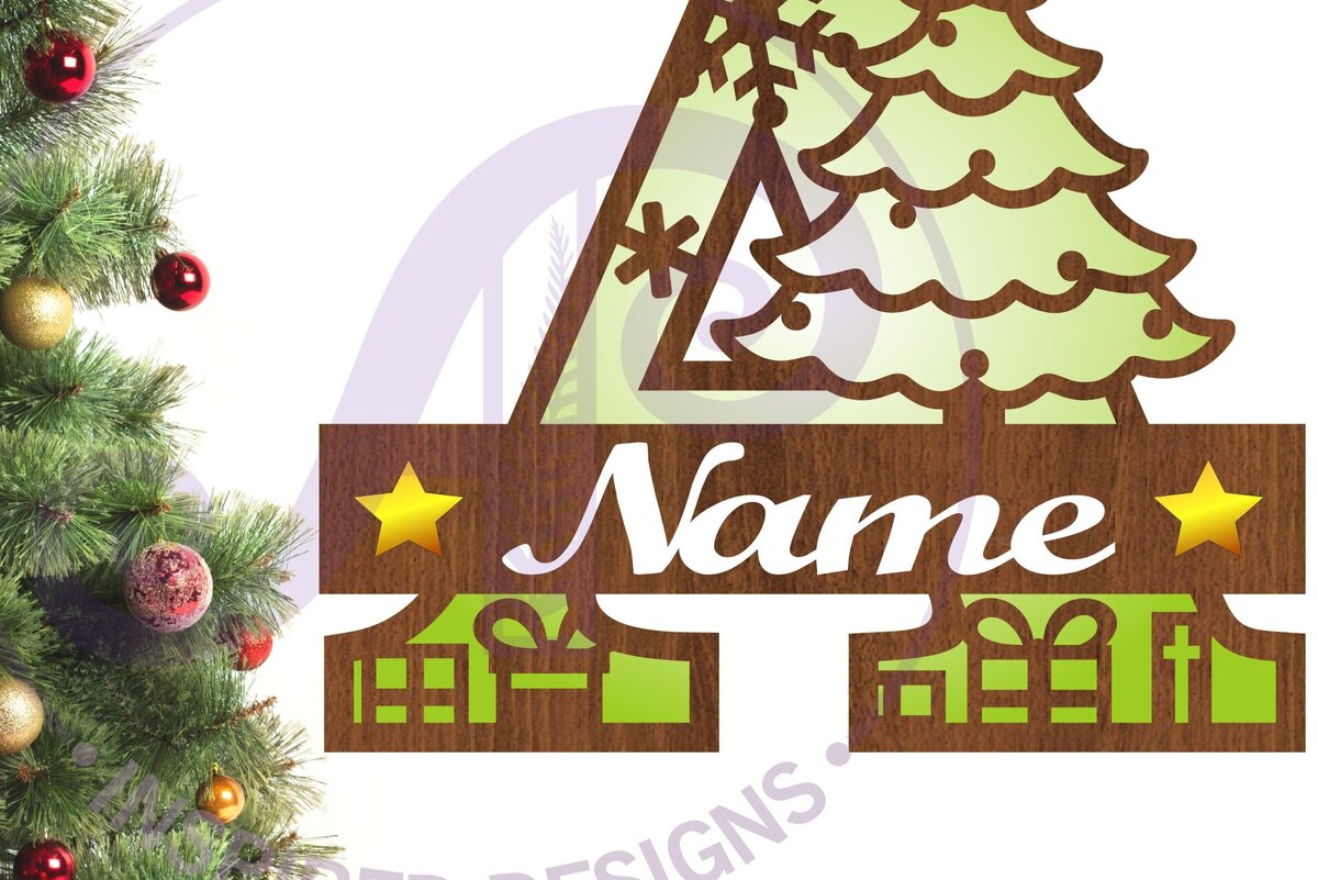 Intra απο ξύλο plywood 3mm-4mm πάχος Χριστουγεννιάτικο μονόγραμμα με κεφαλαίο γράμμα a Δίασταση 30x20 cm INTRAFABR-79721375