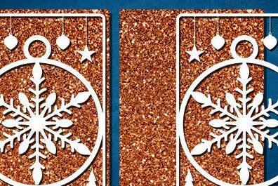 Intra απο ξύλο plywood 3mm-4mm πάχος Χριστουγεννιάτικη κάρτα Δίασταση 30x30 cm INTRAFABR-42130102