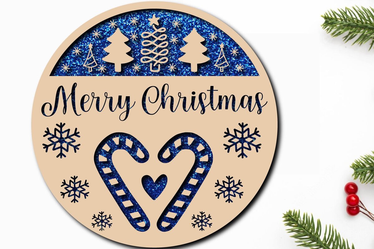 Σετ των 2 Intra απο ξύλο plywood 3mm-4mm πάχος Christmas Cardinal Bird Sign Cut  Δίασταση 15x15 cm INTRAFABR-40804896