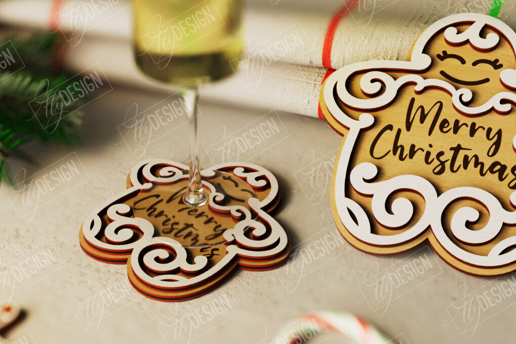 Intra απο ξύλο plywood 3mm-4mm πάχος Χριστουγεννιάτικο σουβέρ| Κύπελλο σουβέρ |Διακοπές Δίασταση 15x15 cm INTRAFABR-107886312