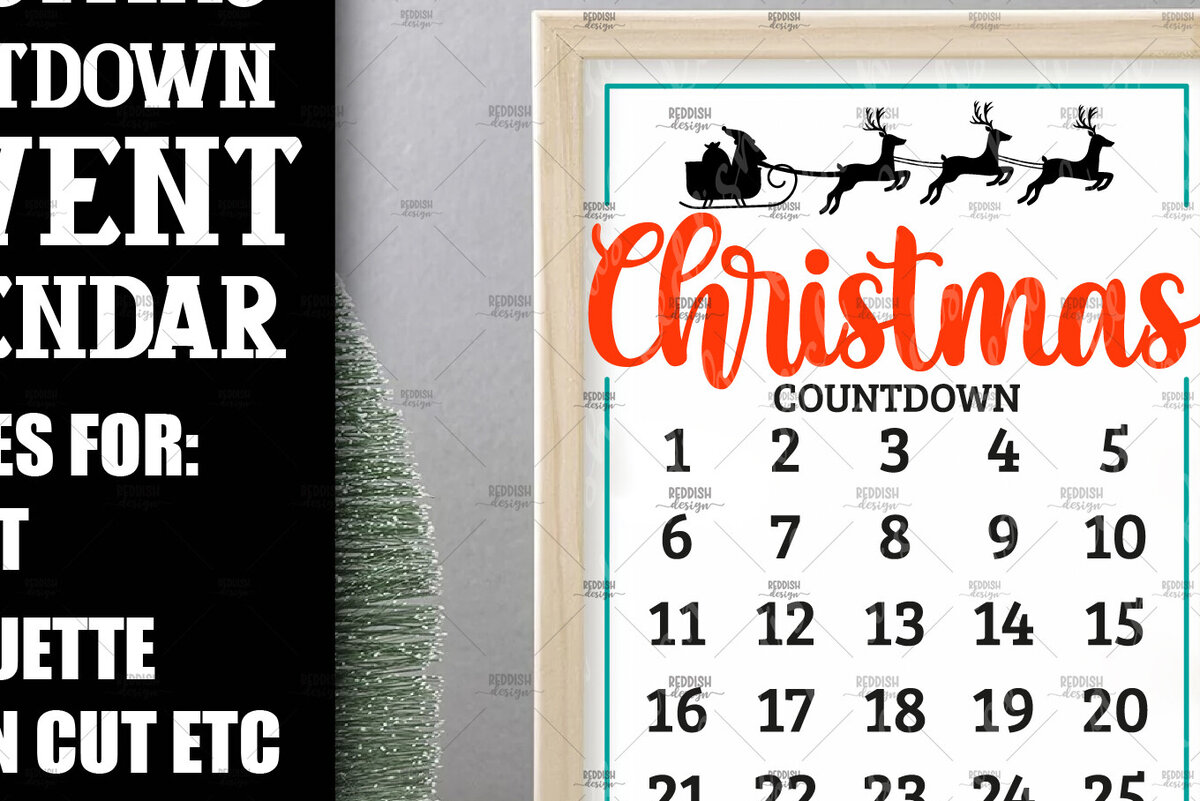 Σετ των 3 Intra απο ξύλο plywood 3mm-4mm πάχος Αντίστροφη μέτρηση Χριστουγέννων, Ημερολόγιο Advent Δίασταση 5x5 cm INTRAFABR-108805859