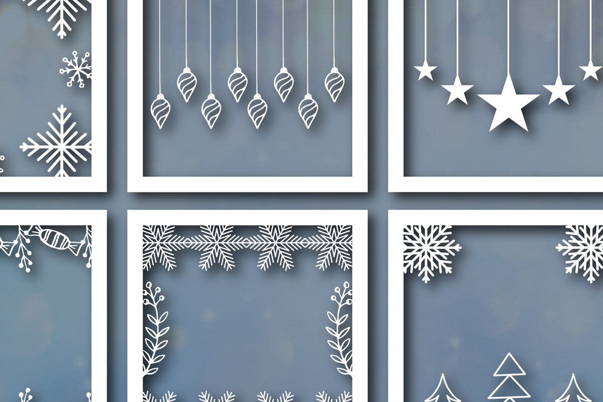 Intra απο ξύλο plywood 3mm-4mm πάχος Δέσμη για Χριστουγεννιάτικο Διακοσμητικό χαρτί κοπής Δίασταση 25x25 cm INTRAFABR-49864882