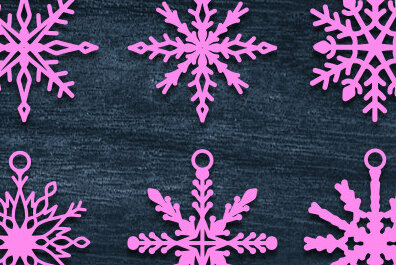 Σετ των 2 Intra απο ξύλο plywood 3mm-4mm πάχος ΧΡΙΣΤΟΥΓΕΝΝΙΑΤΙΚΑ Διακοσμητικά Δίασταση 15x15 cm INTRAFABR-51816236