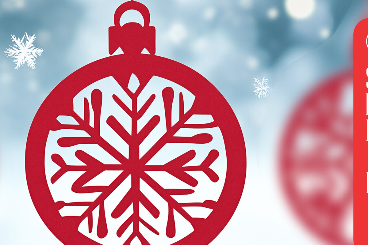 Σετ των 3 Intra απο ξύλο plywood 3mm-4mm πάχος Χριστουγεννιάτικα στολίδια Cut Δίασταση 8x8 cm INTRAFABR-104529923