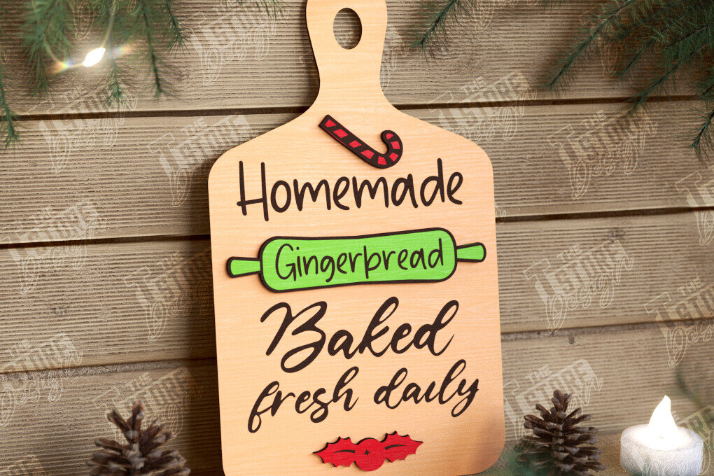 Intra απο ξύλο plywood 3mm-4mm πάχος Χριστουγεννιάτικο Διακοσμητικό Μίνι Κοπτικό Πίνακας Δίασταση 40x40 cm INTRAFABR-108900547