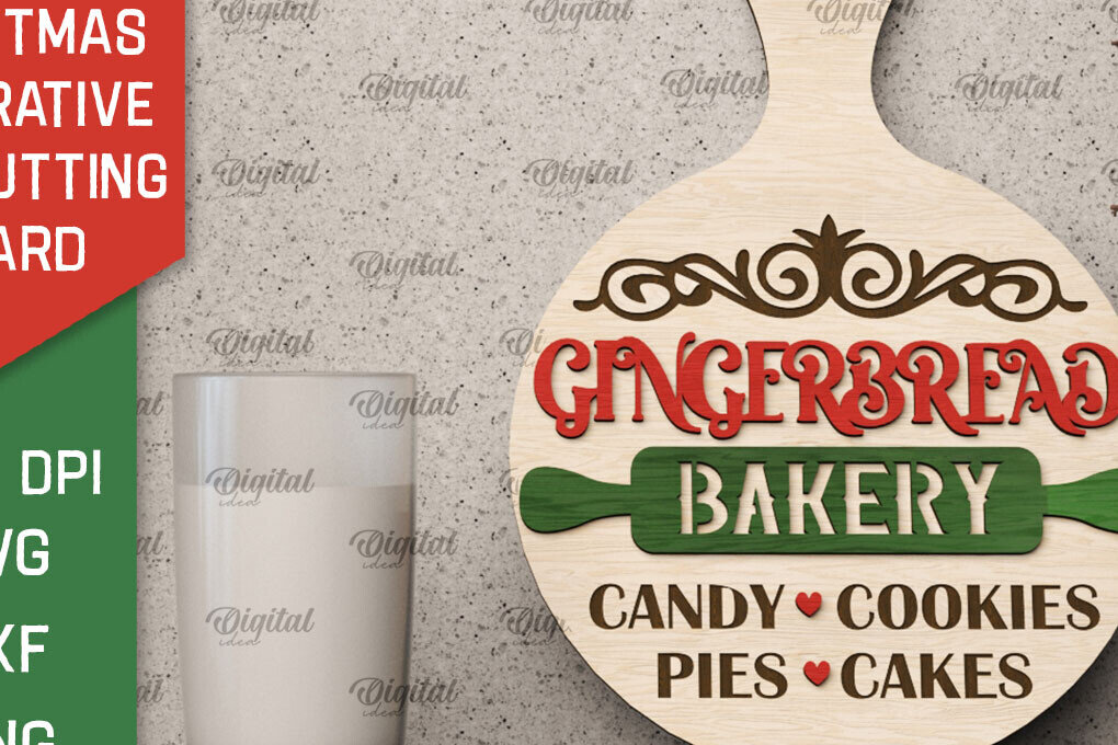 Intra απο ξύλο plywood 3mm-4mm πάχος Χριστουγεννιάτικο Διακοσμητικό Μίνι Κοπτικό Πίνακας Δίασταση 40x40 cm INTRAFABR-105512153