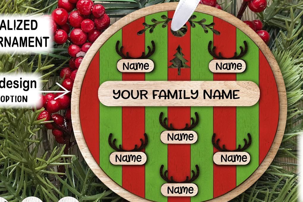 Σετ των 3 Intra απο ξύλο plywood 3mm-4mm πάχος Χριστουγεννιάτικο Στολίδι ελαφιού . Χριστούγεννα Δίασταση 6x6 cm INTRAFABR-39732451