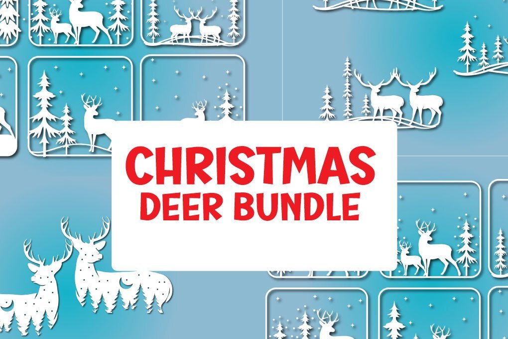 Intra απο ξύλο plywood 3mm-4mm πάχος Χριστουγεννιάτικων Ελαφιών Δίασταση 30x20 cm INTRAFABR-40962016