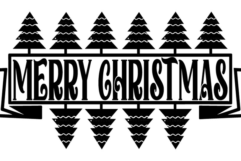 Σετ των 2 Intra απο ξύλο plywood 3mm-4mm πάχος Χριστουγεννιάτικο σχέδιο Δίασταση 15x15 cm INTRAFABR-55726766