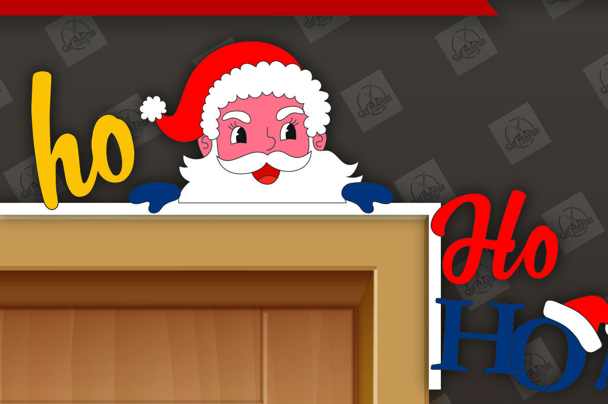 Σετ των 2 Intra απο ξύλο plywood 3mm-4mm πάχος Χριστουγεννιάτικη γωνιακή πόρτα με λέιζερ Δίασταση 15x15 cm INTRAFABR-110695764