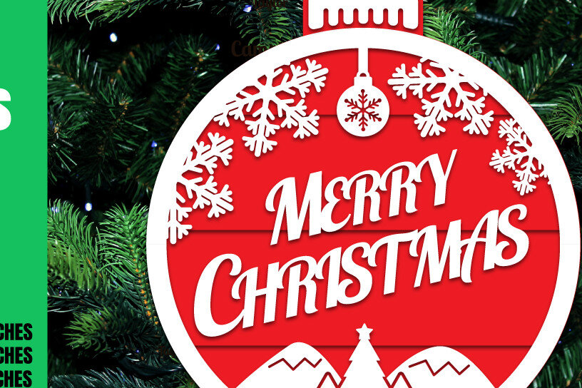 Σετ των 3 Intra απο ξύλο plywood 3mm-4mm πάχος Χριστουγεννιάτικα λέιζερ πόρτας Δίασταση 8x8 cm INTRAFABR-20595405