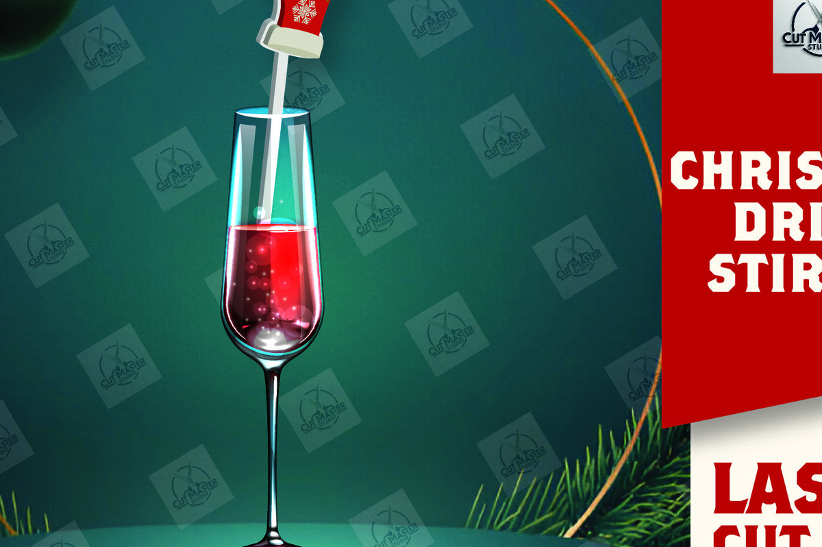 Intra απο ξύλο plywood 3mm-4mm πάχος Χριστουγεννιάτικος αναδευτήρας ποτού με λέιζερ Δίασταση 15x15 cm INTRAFABR-110324487