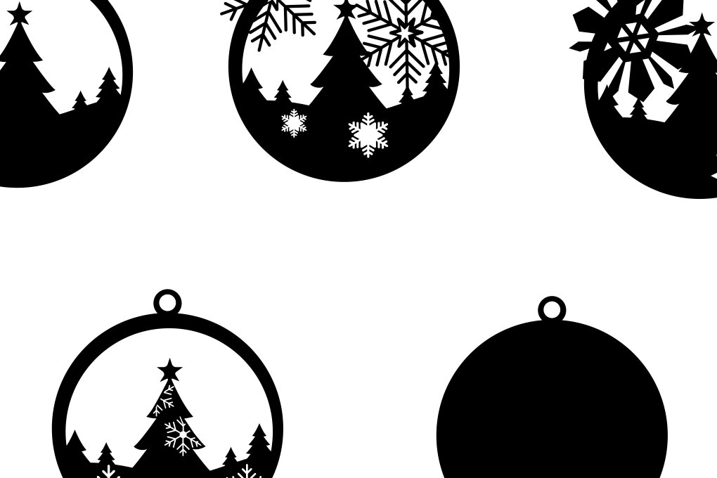 Σετ των 3 Intra απο ξύλο plywood 3mm-4mm πάχος Χριστουγεννιάτικα Σκουλαρίκια Oxmas Σκουλαρίκια Δίασταση 3x3 cm INTRAFABR-73344490