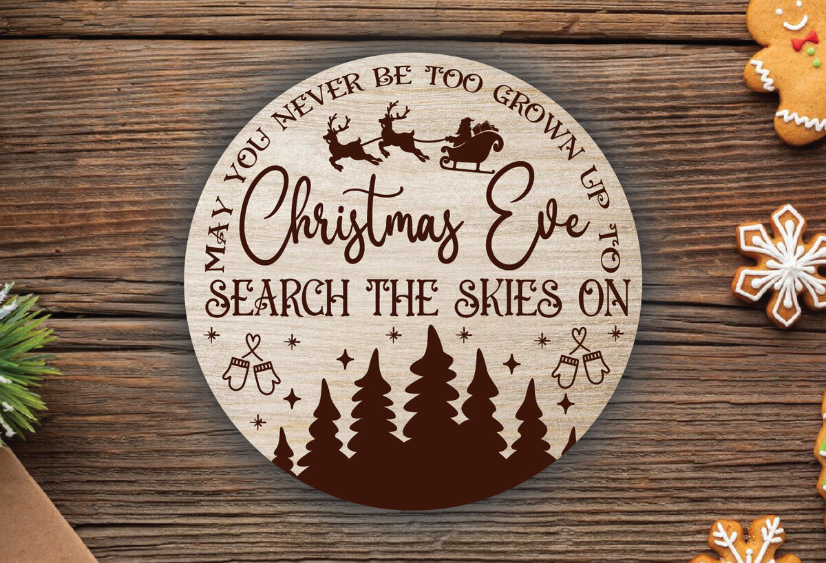 Intra απο ξύλο plywood 3mm-4mm πάχος πλάκας παραμονής Χριστουγέννων Δίασταση 15x15 cm INTRAFABR-90450071