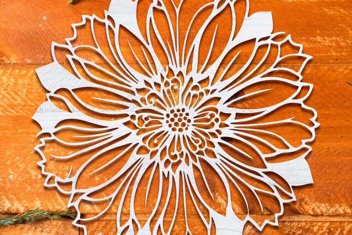 Σετ των 2 Intra απο ξύλο plywood 3mm-4mm πάχος Χριστουγεννιάτικο λουλούδι με λέιζερ Clipart Δίασταση 15x15 cm INTRAFABR-109748536