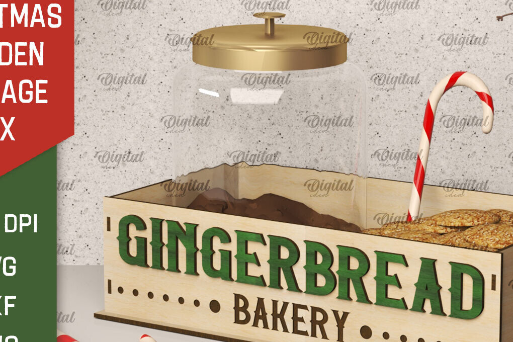 Σετ των 2 Intra απο ξύλο plywood 3mm-4mm πάχος Χριστουγεννιάτικο κουτί δώρου . Xmas Δίασταση 15x15 cm INTRAFABR-106600709