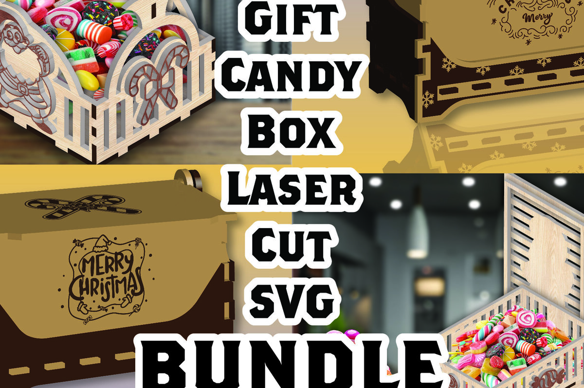 Σετ των 2 Intra απο ξύλο plywood 3mm-4mm πάχος Χριστουγεννιάτικο Δώρο Κουτιά Δίασταση 15x15 cm INTRAFABR-107575084