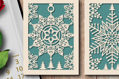 Intra απο ξύλο plywood 3mm-4mm πάχος χριστουγεννιάτικων δώρων Layer1052 Δίασταση 15x15 cm INTRAFABR-104972728