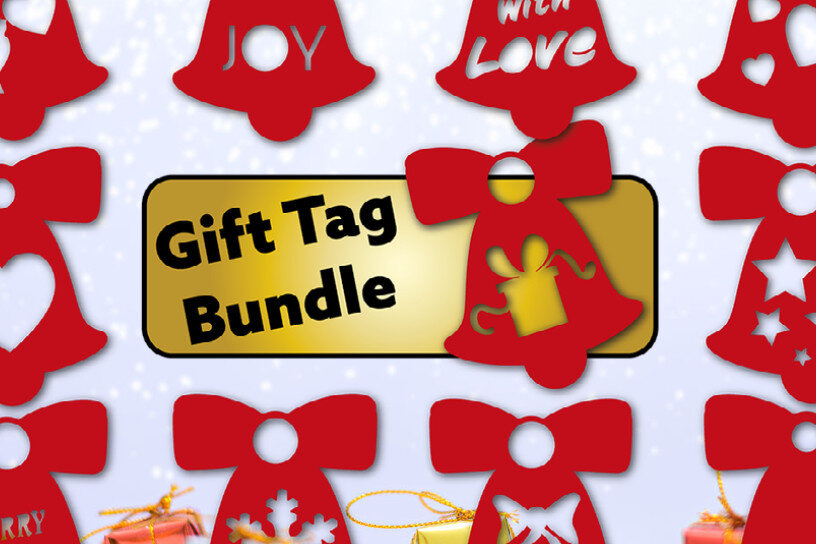 Intra απο ξύλο plywood 3mm-4mm πάχος ετικετών δώρου Χριστουγέννων Δίασταση 15x15 cm INTRAFABR-19847623