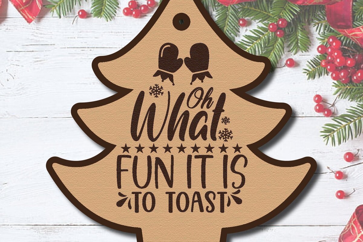 Σετ των 3 Intra απο ξύλο plywood 3mm-4mm πάχος Χριστουγεννιάτικο δώρο ετικέτας Δίασταση 5x10 cm INTRAFABR-41478452