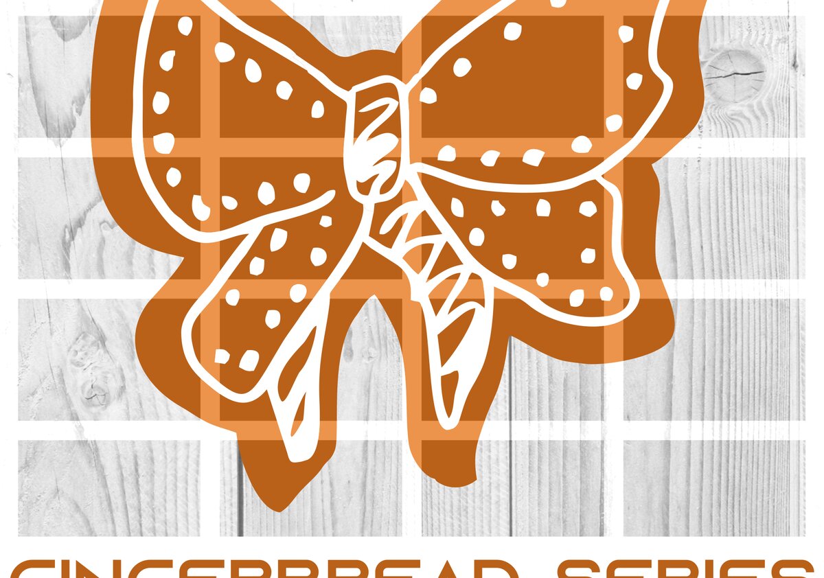 Intra απο ξύλο plywood 3mm-4mm πάχος Φιόγκος δώρου Χριστουγεννιάτικου μελόψωμο Δίασταση 30x20 cm INTRAFABR-21444702